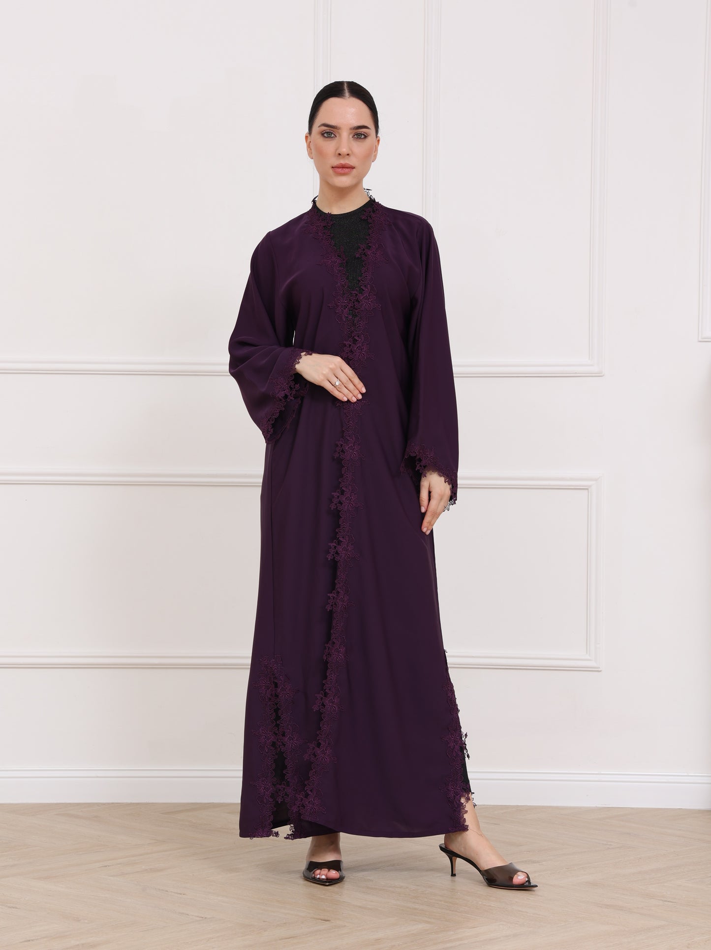 The floral abaya