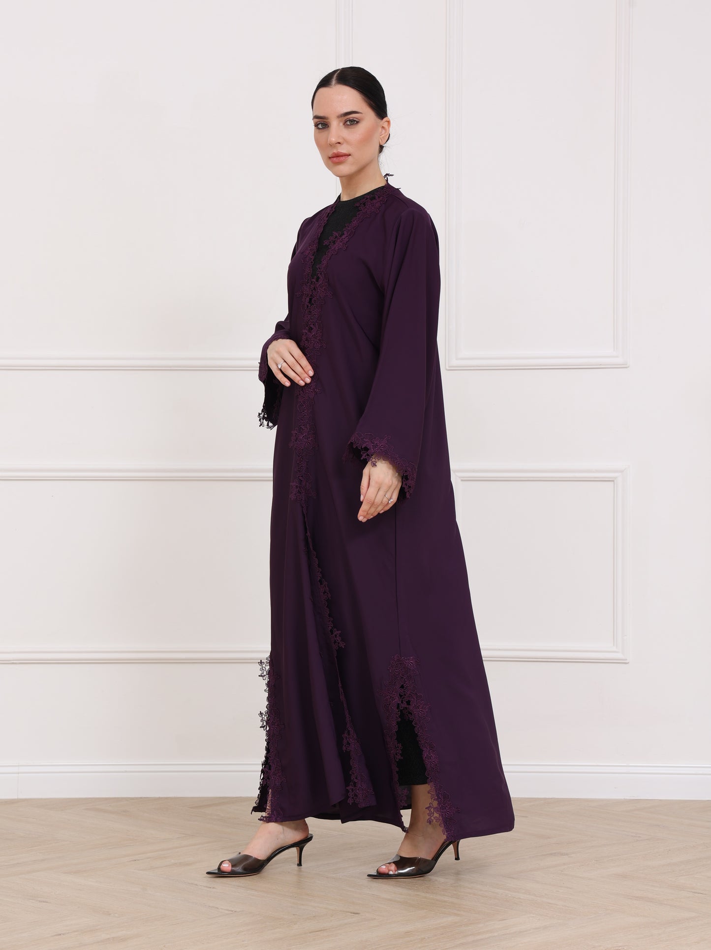 The floral abaya