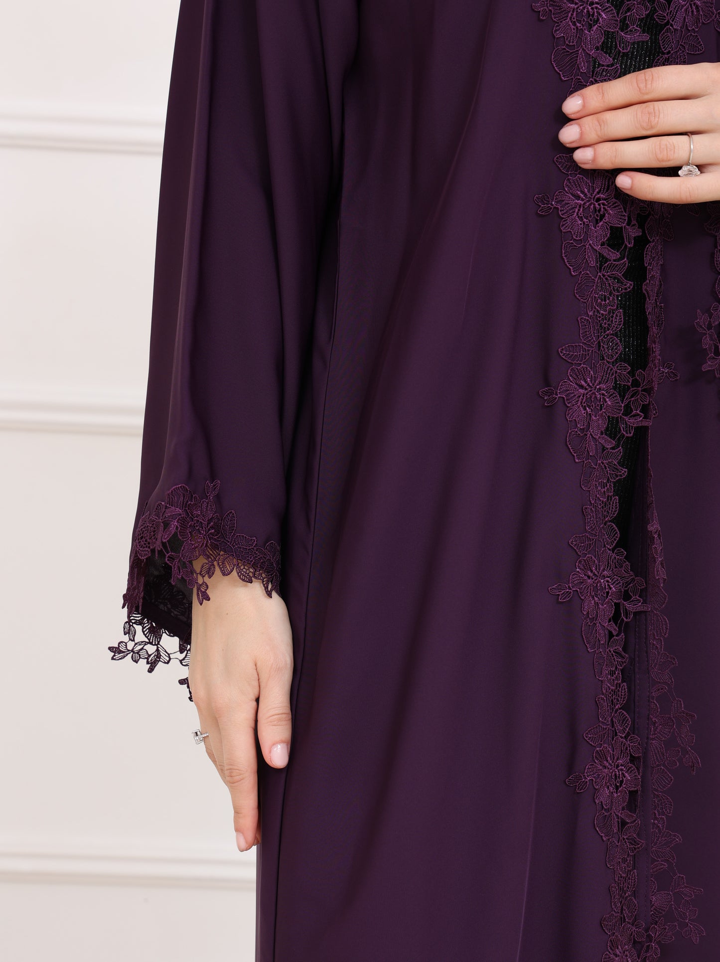 The floral abaya