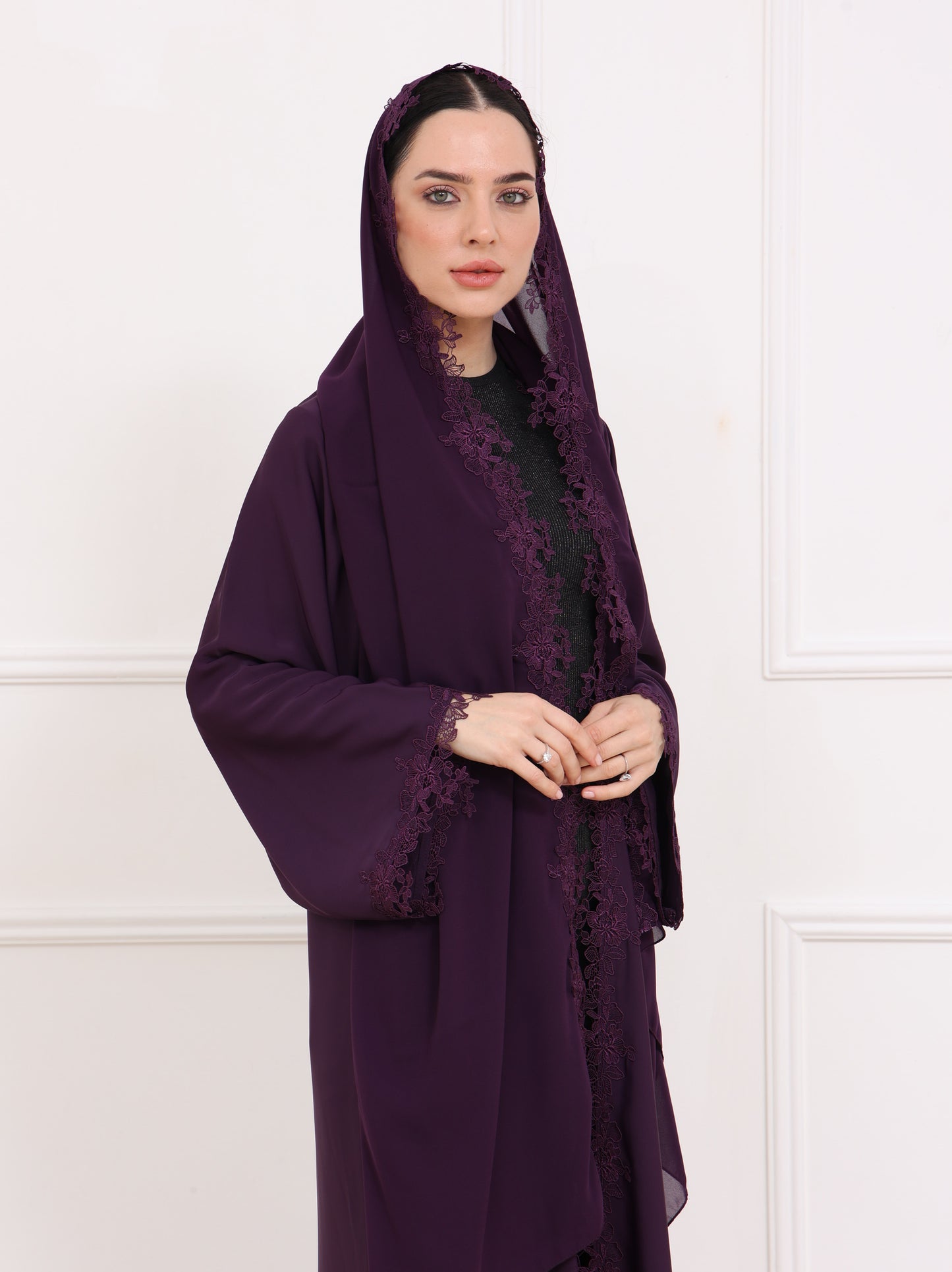 The floral abaya