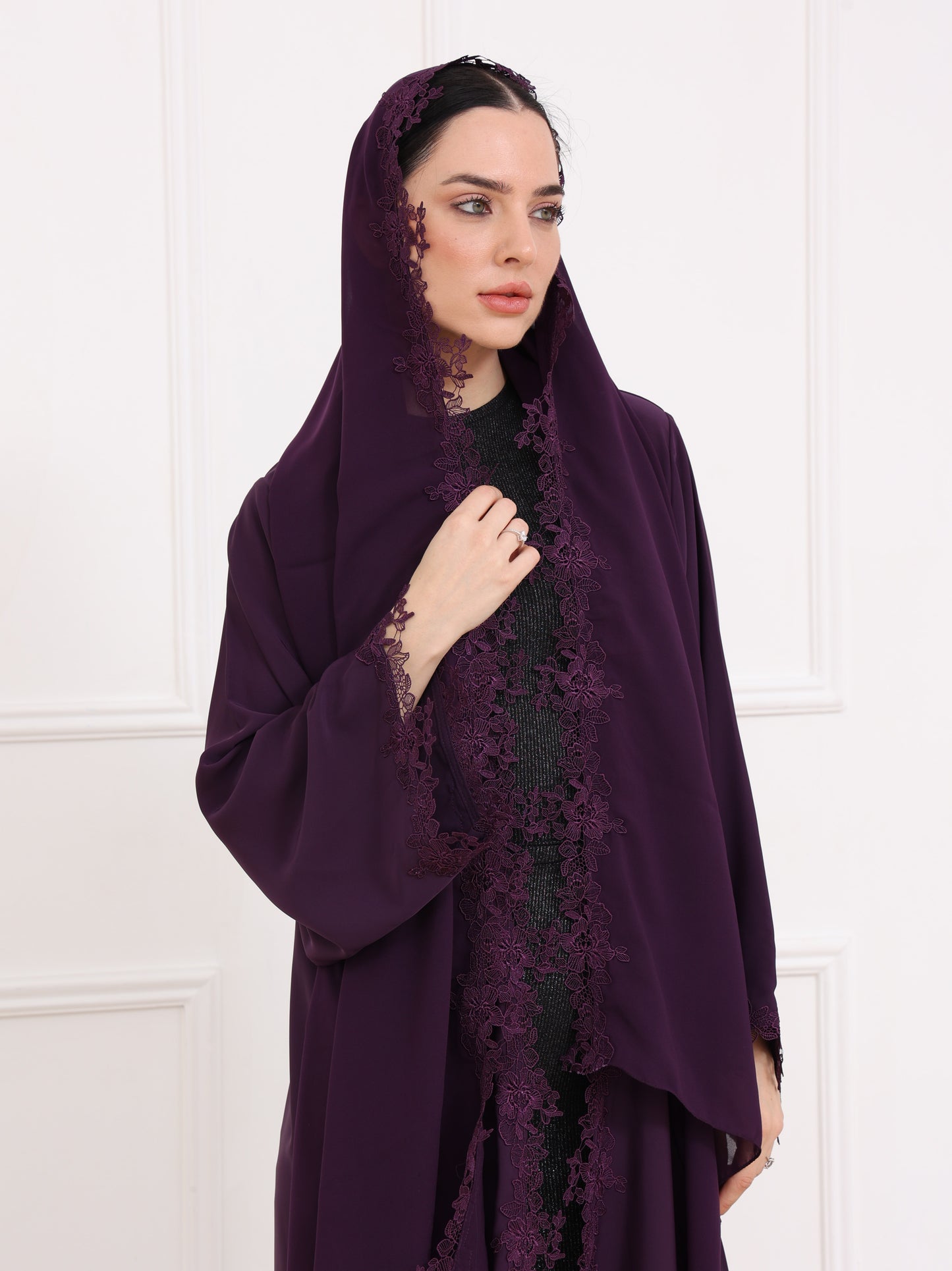 The floral abaya